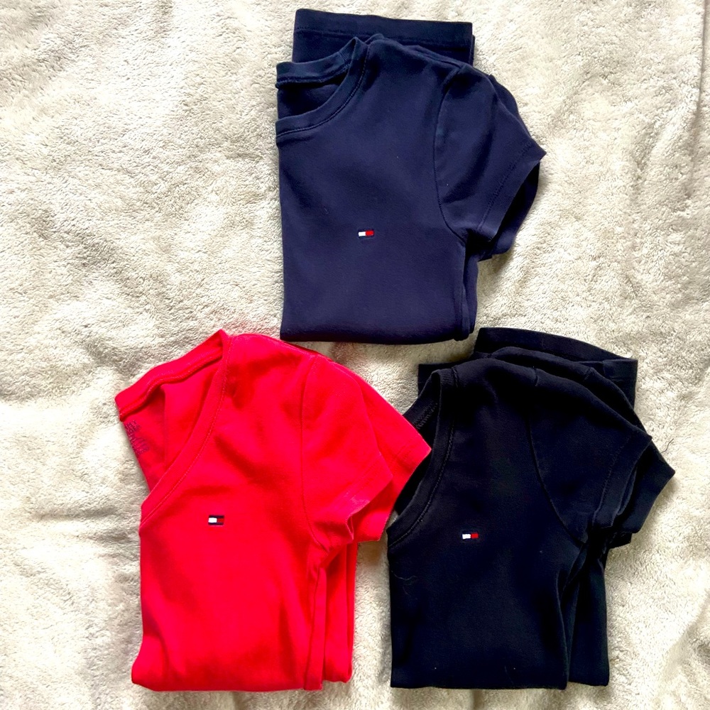 3 Tommy Hilfiger shirts